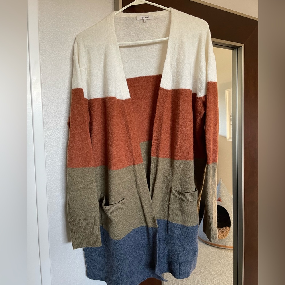 Madewell cardigan size Large